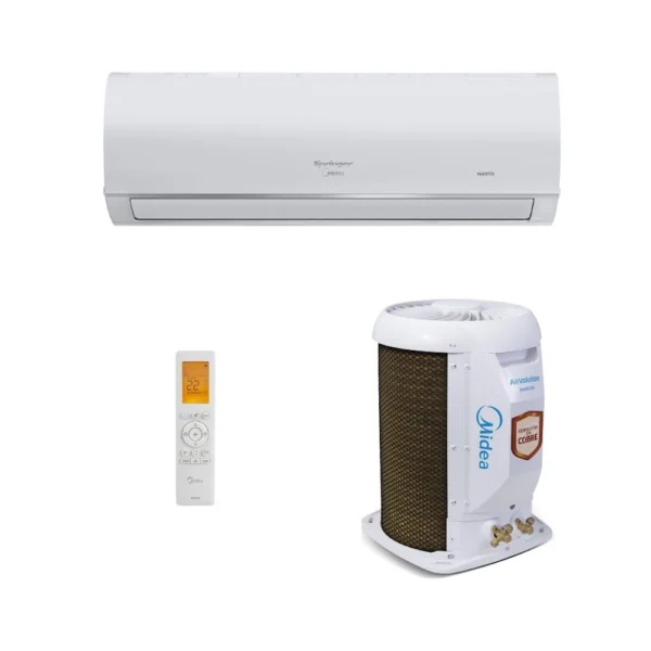 Ar Condicionado 12.000 BTUs Split HW Convencional Springer Midea Air Volution Frio R-32 42AFFCI12S5/38TFCI12S5 - 220V
